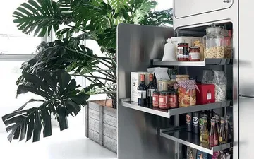 10 thiết kế tủ lưu trữ giúp bạn chứa cả thế giới chai lọ lỉnh kỉnh trong phòng bếp