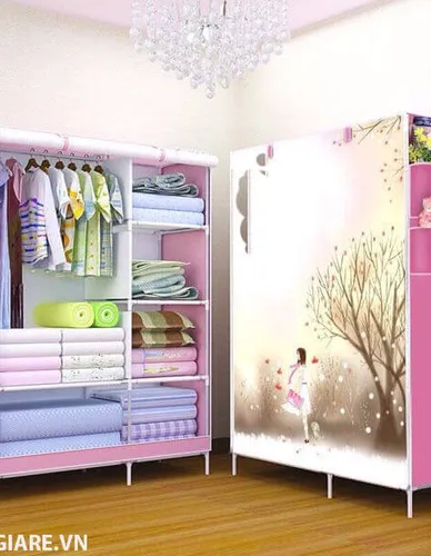 Tủ Vải Quần Áo 3D