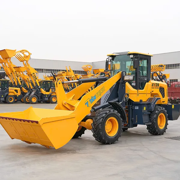 Máy Xúc Lật Đổ Cao T940G Gầu 2 Khối