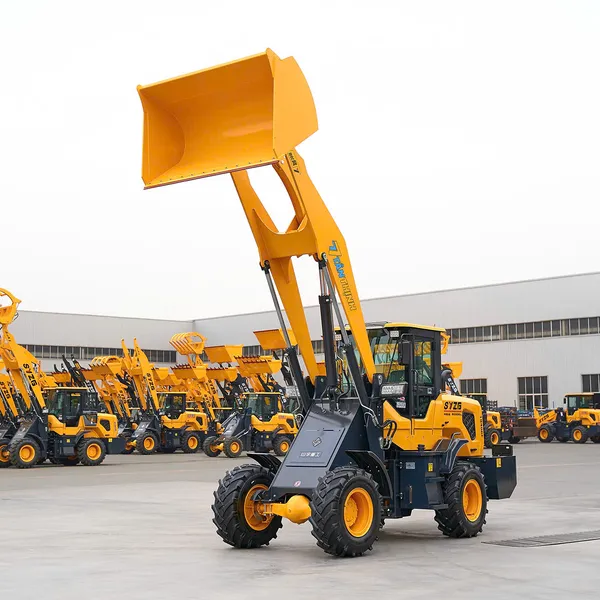 Máy Xúc Lật Đổ Cao T940G Gầu 2 Khối