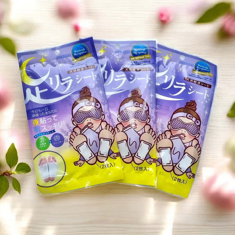 Miếng dán chân thảo dược hoa oải hương cho giấc ngủ sâu