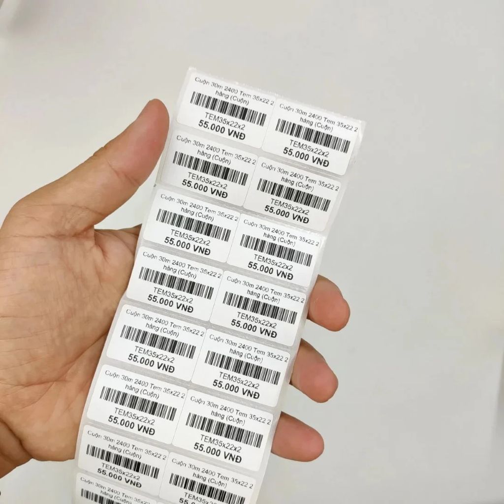 Dịch vụ in tem mã vạch giá rẻ Dịch vụ in tem mã vạch giá rẻ