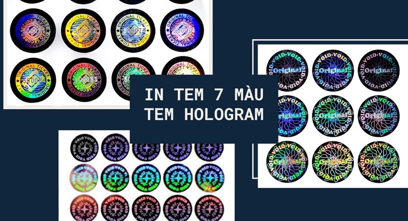 Dịch vụ in tem chống giả Hologram tại In Hoàng Nam Dịch vụ in tem chống giả Hologram tại In Hoàng Nam