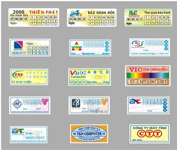 Dịch vụ in tem chống giả lấy ngay tại In Hoàng Nam Dịch vụ in tem chống giả lấy ngay tại In Hoàng Nam