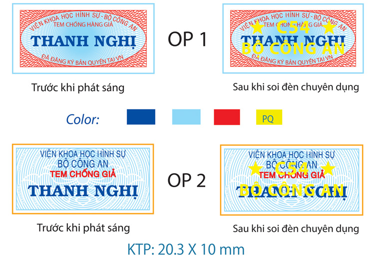 In tem chống giả số lượng ít In tem chống giả số lượng ít