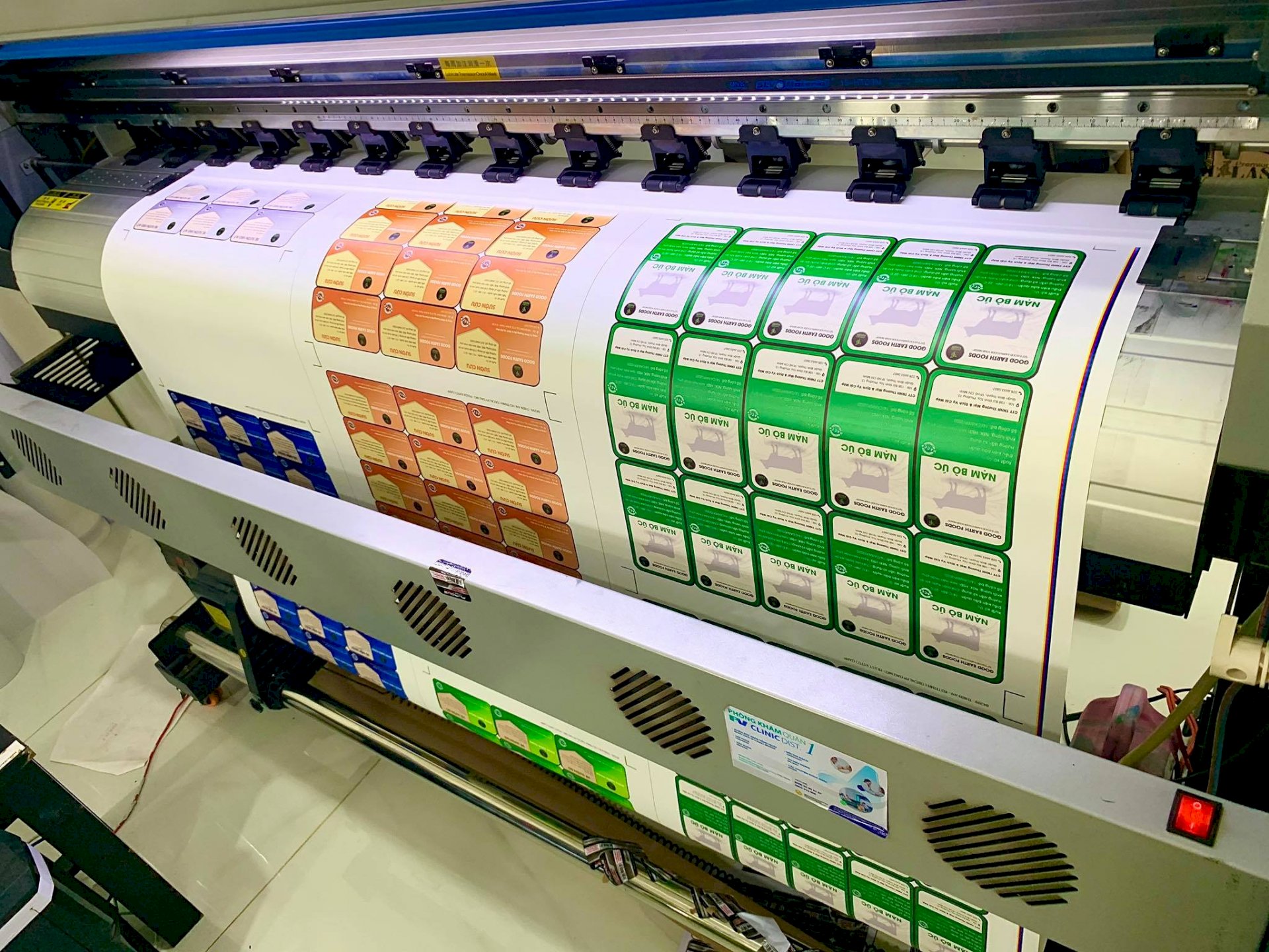 In tem decal bằng máy in kỹ thuật số In tem decal bằng máy in kỹ thuật số