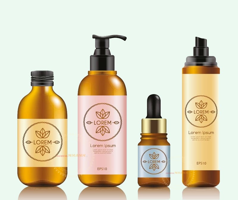 In tem decal mỹ phẩm chống nước - tăng giá trị thương hiệu In tem decal mỹ phẩm chống nước - tăng giá trị thương hiệu