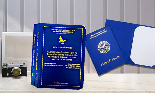 Dịch Vụ Thiết Kế & In Ấn Bìa Luận Văn Tốt Nghiệp Chuyên Nghiệp – Uy Tín, Giá Tốt