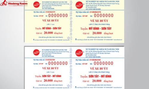 Báo Giá In Vé Xe Giấy Phụ Thuộc Vào Những Yếu Tố Nào?