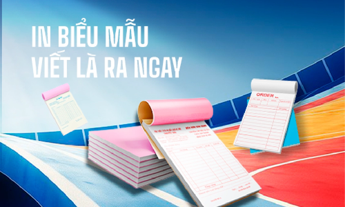 In Biểu Mẫu Giấy Carbonless – Giải Pháp Lưu Chứng Từ Không Cần Giấy Than