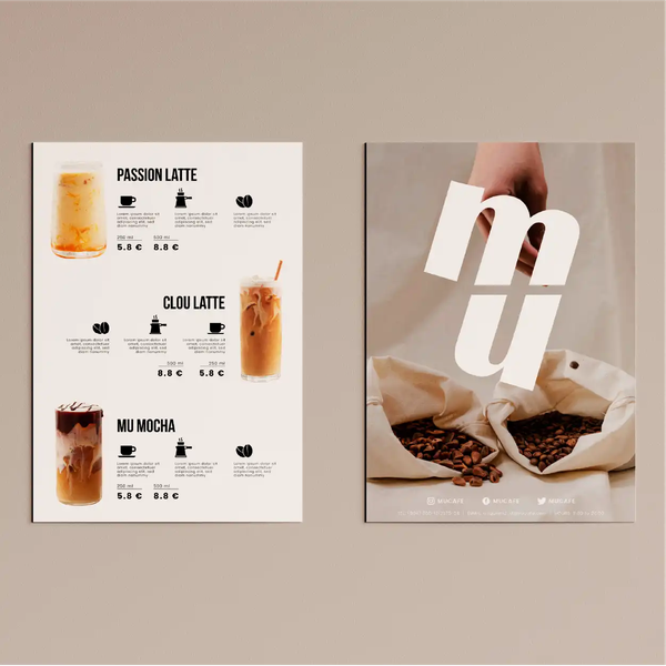 MENU GIẤY NHỰA