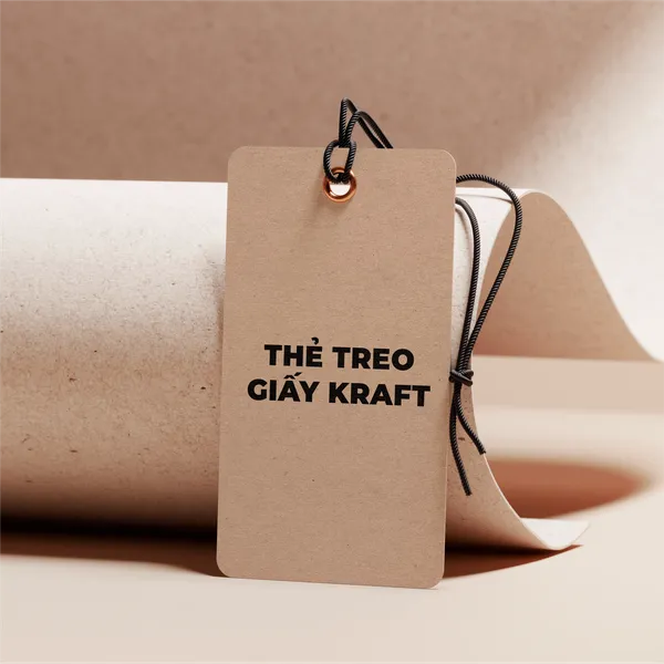 TAG TREO GIẤY KRAFT