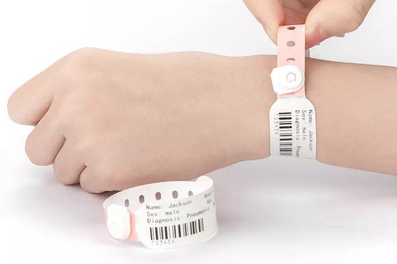 Vòng tay dùng một lần trong bệnh viện, khu vui chơi Vòng tay dùng một lần trong bệnh viện, khu vui chơi