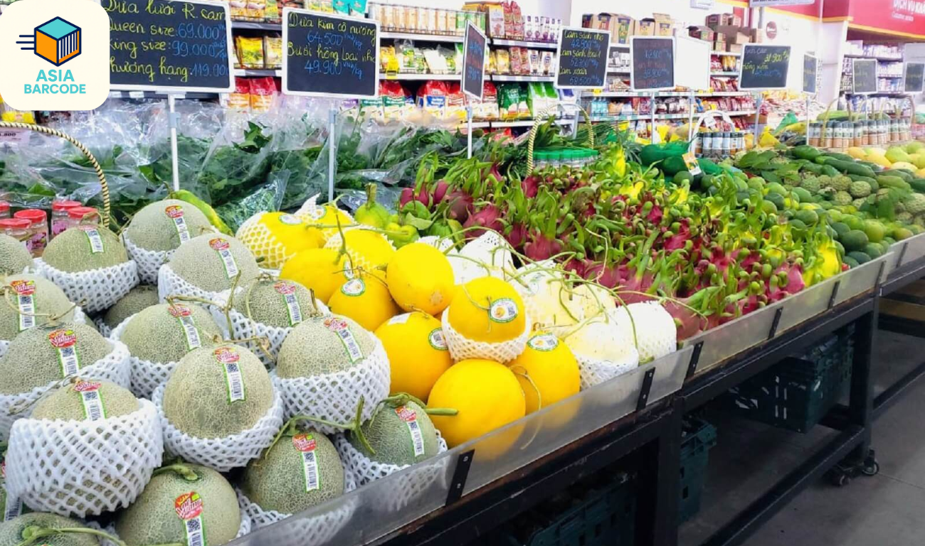 In tem dưa lưới In tem dưa lưới