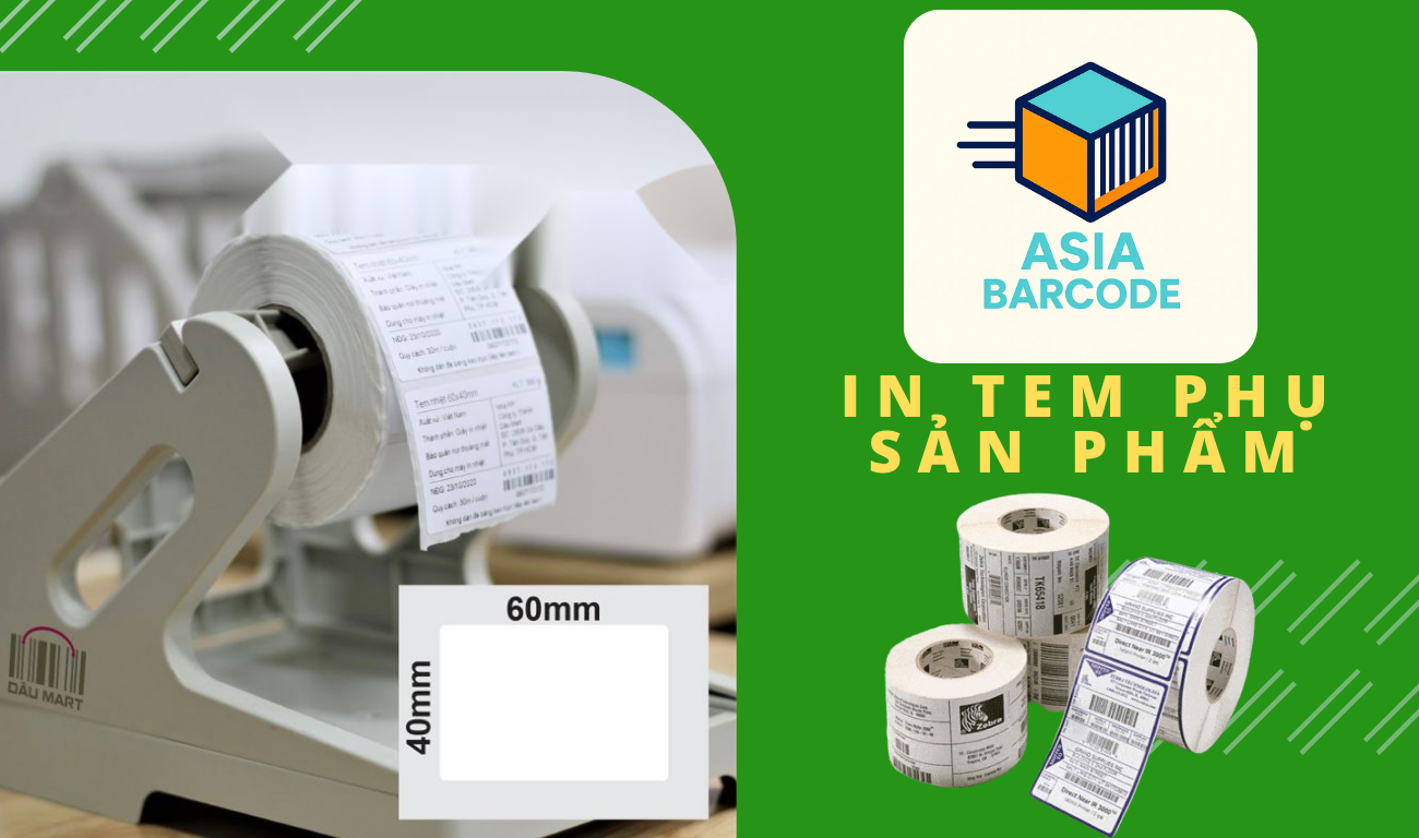 Dịch vụ in tem phụ sản phẩm Dịch vụ in tem phụ sản phẩm