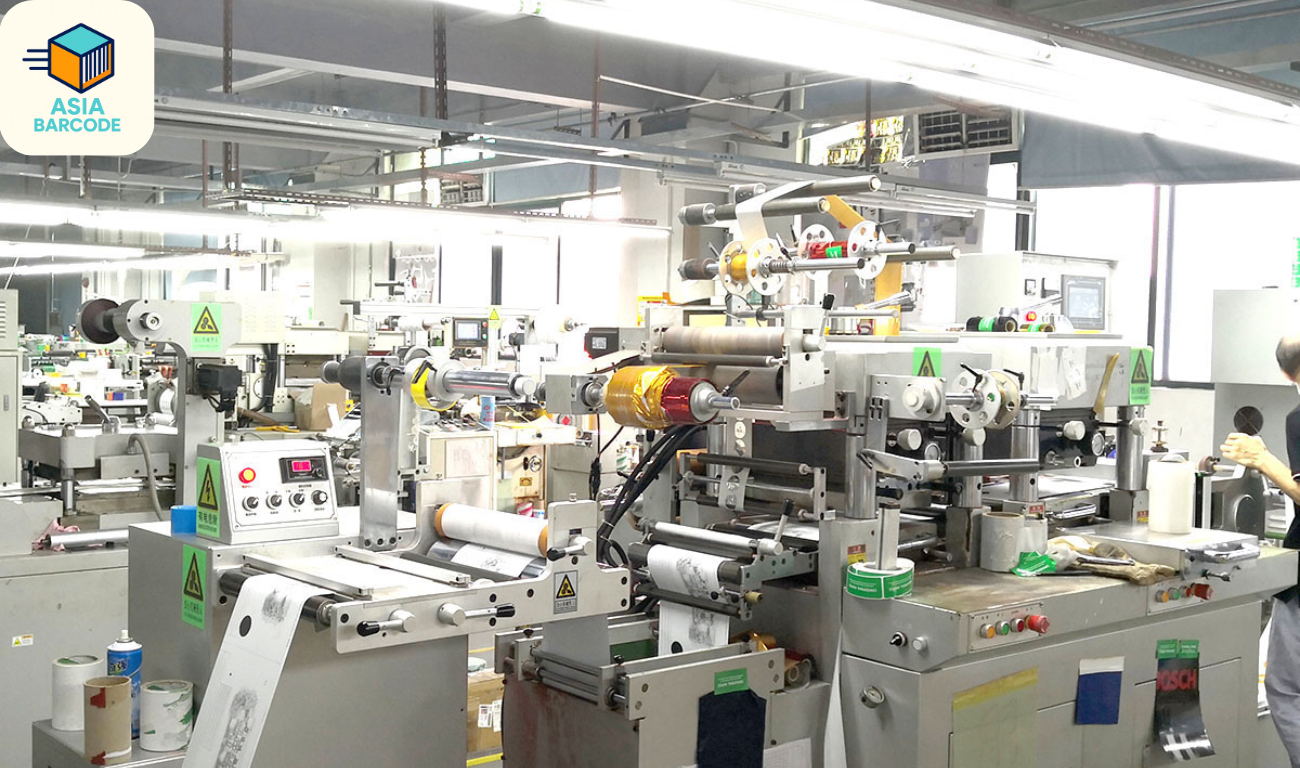 Xưởng in decal cuộn AsiaBarcode Xưởng in decal cuộn AsiaBarcode