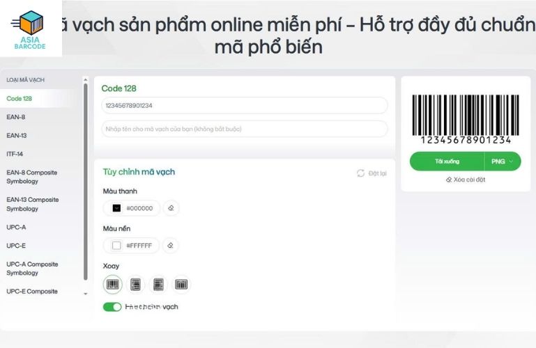 Phần mềm tạo mã vạch online iCheckQR Phần mềm tạo mã vạch online iCheckQR