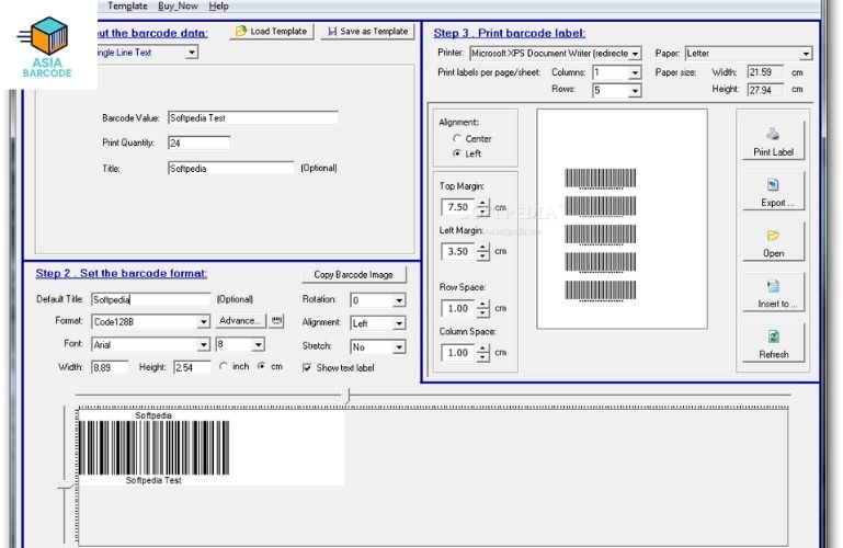 Phần mềm tạo mã vạch Barcode Maker Phần mềm tạo mã vạch Barcode Maker