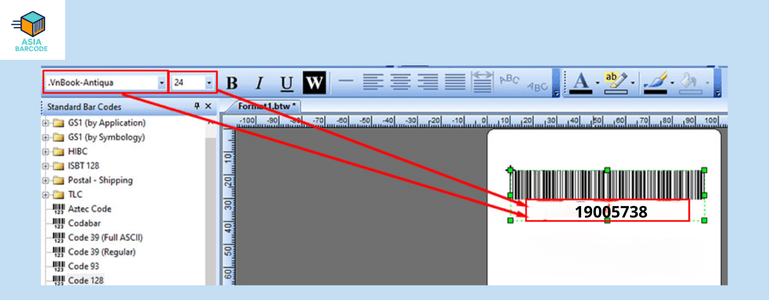Cách tạo mã vạch bằng công cụ tạo mã vạch Bartender 9 Cách tạo mã vạch bằng công cụ tạo mã vạch Bartender 9