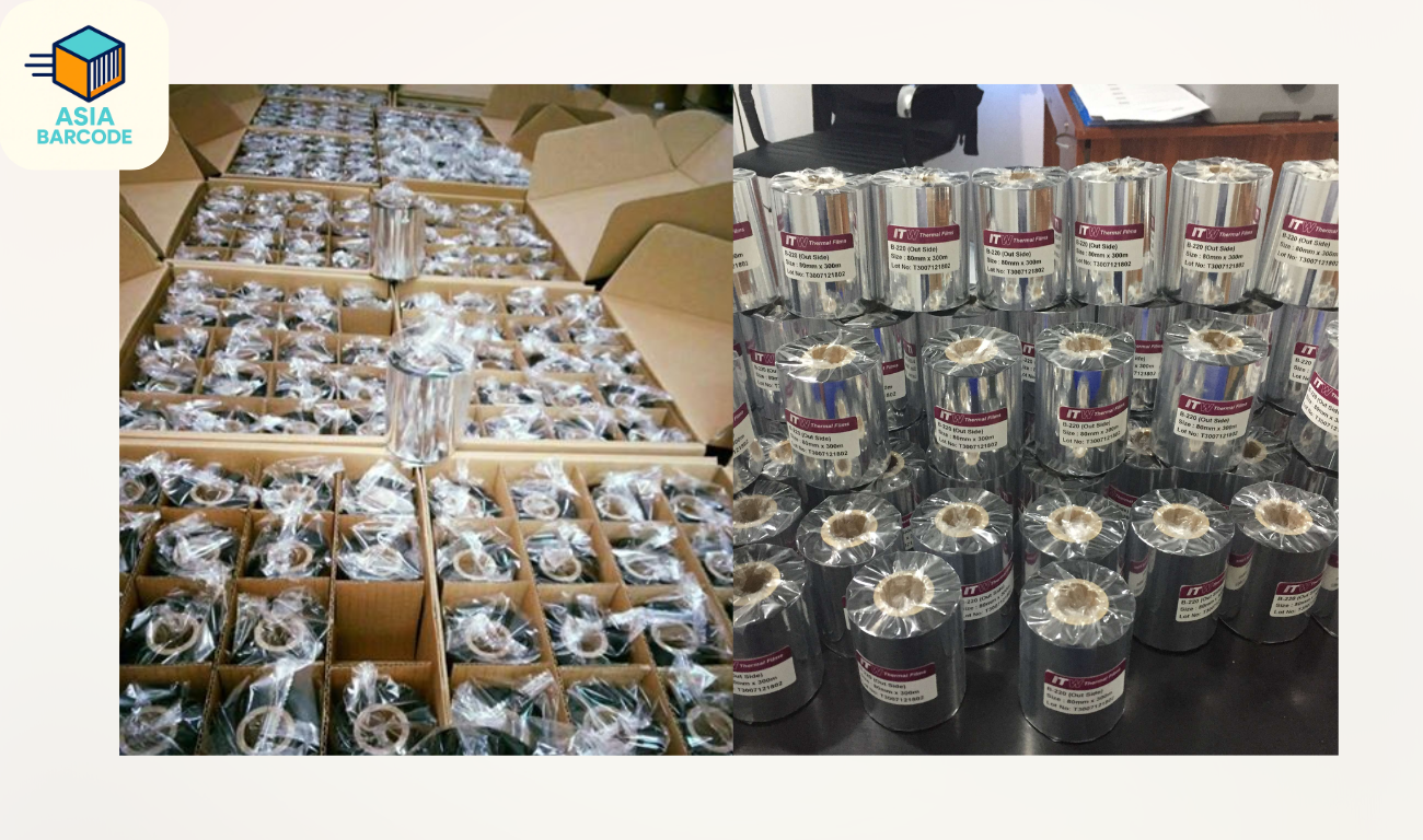 Cách chọn loại mực in mã vạch phù hợp Cách chọn loại mực in mã vạch phù hợp