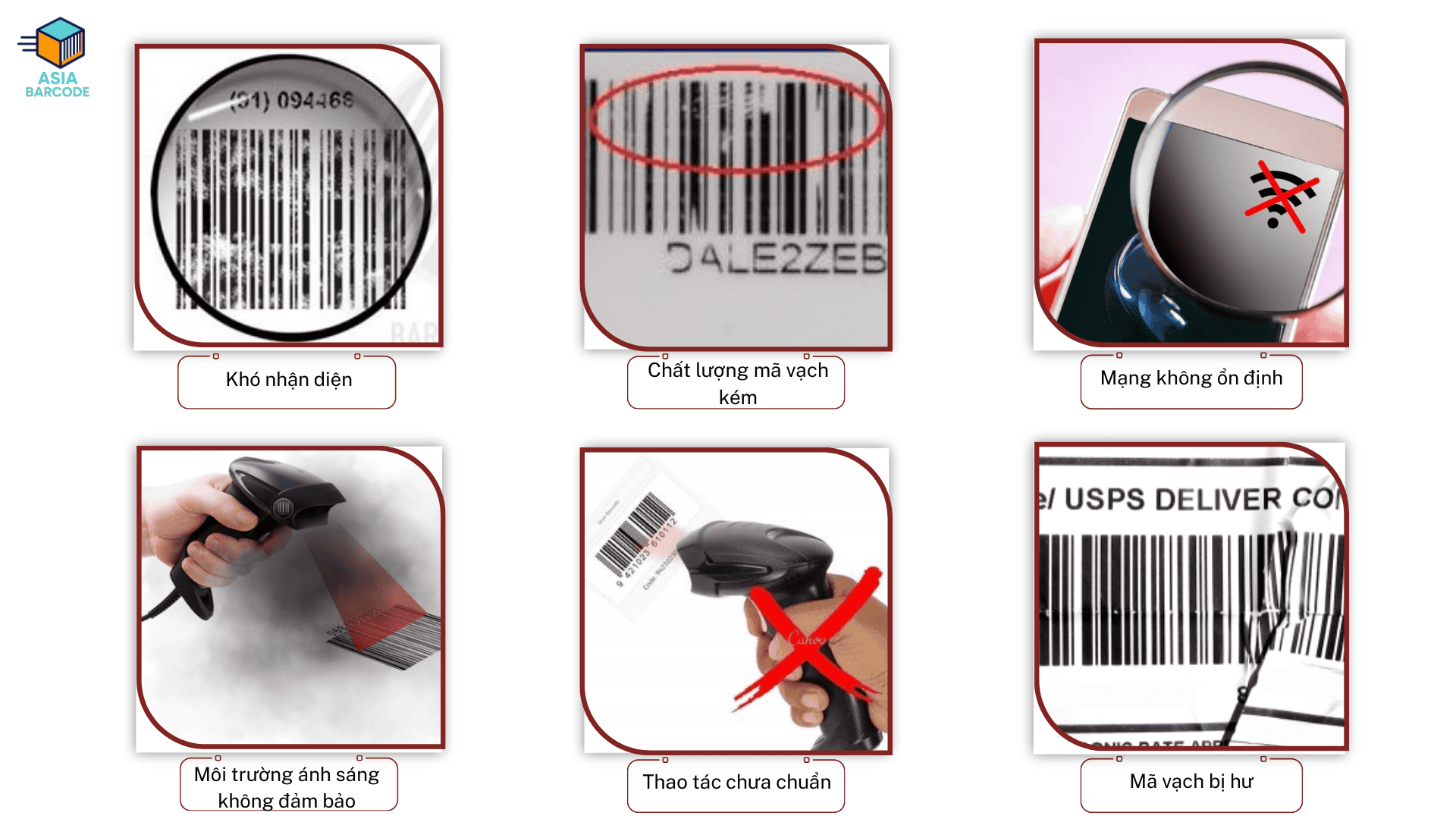 Lỗi thường gặp khi tra mã vạch sản phẩm và cách khắc phục Lỗi thường gặp khi tra mã vạch sản phẩm và cách khắc phục
