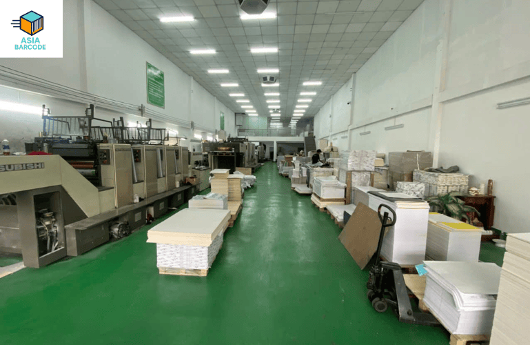 Xưởng in tại Asiabarcode Xưởng in tại Asiabarcode