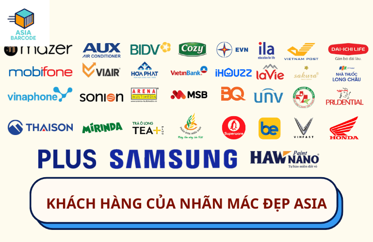 Khách hàng tại Asiabarcode Khách hàng tại Asiabarcode