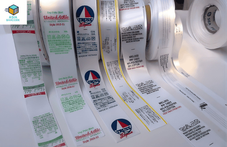 Nhãn mác sản phẩm may mặc Nhãn mác sản phẩm may mặc