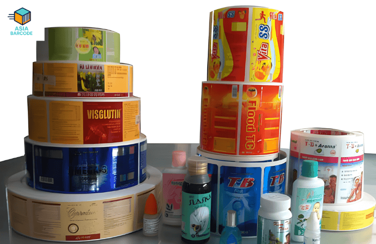 Nhãn mác sản phẩm thực phẩm và dược phẩm Nhãn mác sản phẩm thực phẩm và dược phẩm