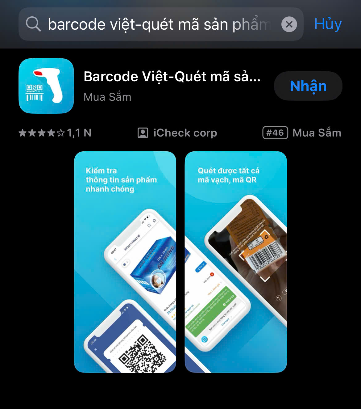 Gõ “Barcode Việt” trên thanh công cụ tìm kiếm và tải Gõ “Barcode Việt” trên thanh công cụ tìm kiếm và tải