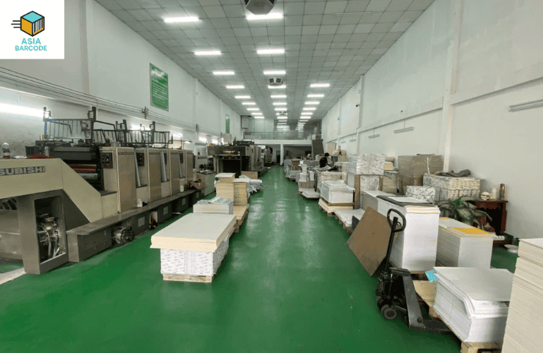 Xưởng sản xuất của Asiabarcode Xưởng sản xuất của Asiabarcode
