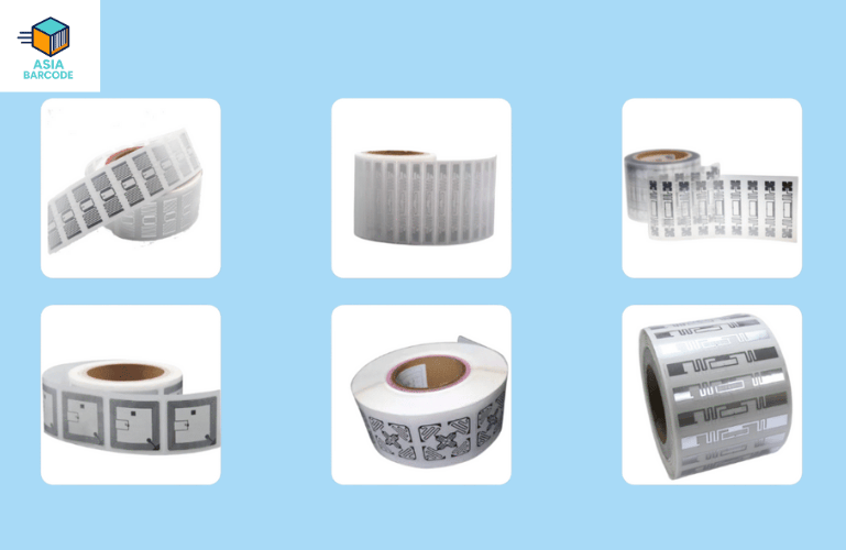 Chất liệu in nhãn RFID phổ biến Chất liệu in nhãn RFID phổ biến