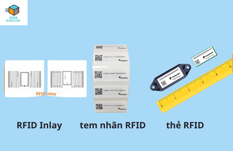 Phân biệt RFID Inlay, thẻ RFID và tem nhãn RFID Phân biệt RFID Inlay, thẻ RFID và tem nhãn RFID