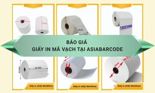 Báo giá giấy decal in mã vạch – Giao hàng nhanh tại TP.HCM