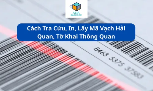 Cách Tra Cứu, In, Lấy Mã Vạch Hải Quan, Tờ Khai Thông Quan
