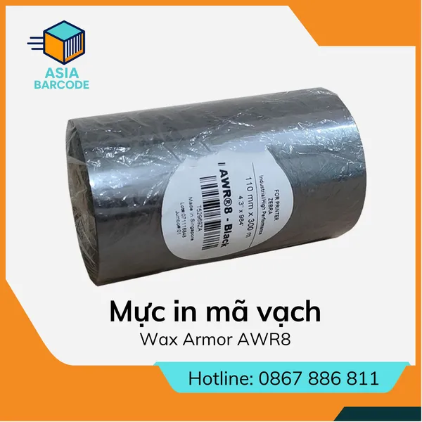 Mực in mã vạch Wax Armor AWR8