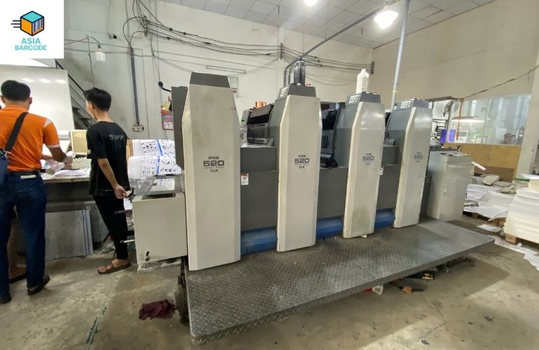 Xưởng sản xuất của Asiabarcode Xưởng sản xuất của Asiabarcode