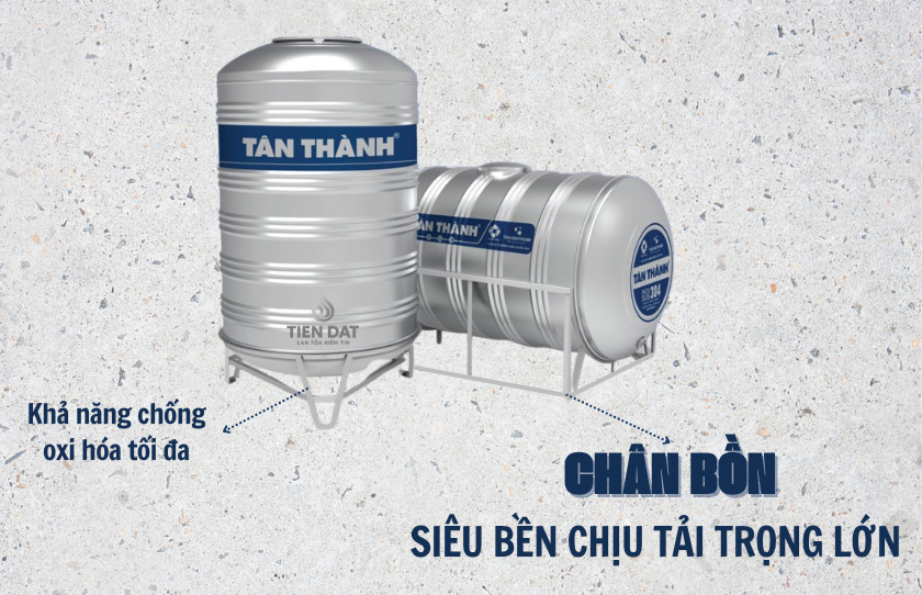 Chân bồn siêu bền chịu tải lớn