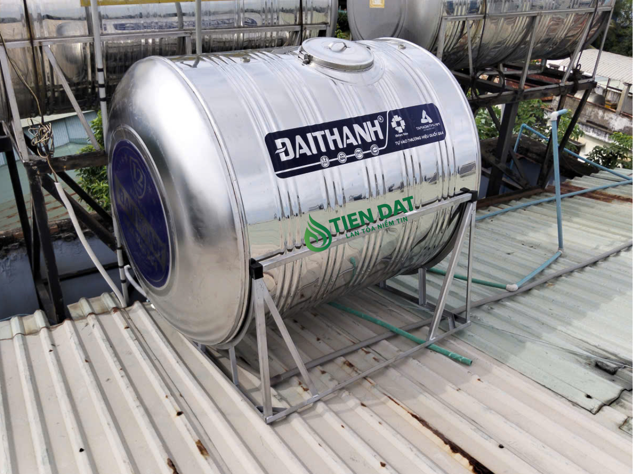 bồn inox đại thành 1500l bồn inox đại thành 1500l