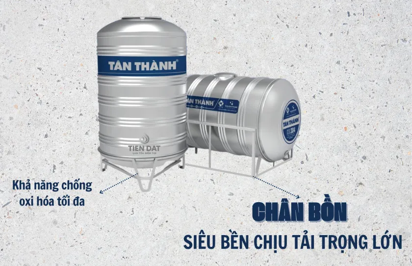 Chân bồn siêu bền chịu tải lớn