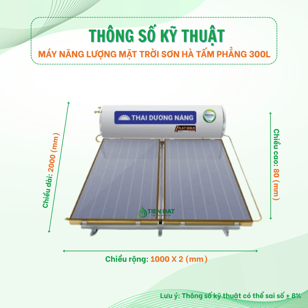 Máy nước nóng mặt trời Sơn Hà tấm phẳng FLAT GOLD Máy nước nóng mặt trời Sơn Hà tấm phẳng FLAT GOLD