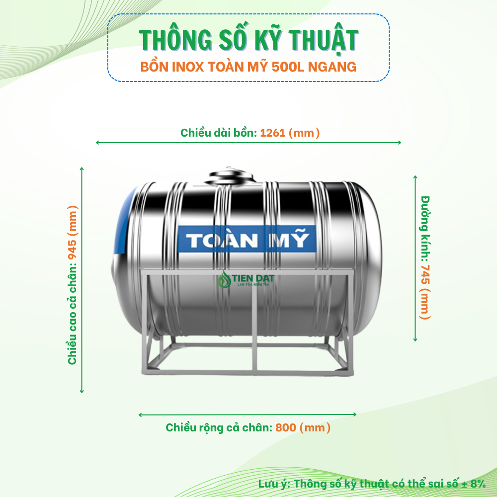bồn inox toàn mỹ bồn inox toàn mỹ