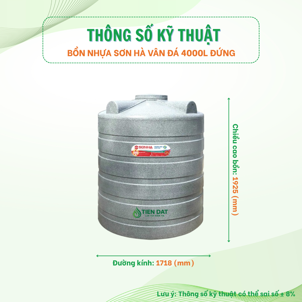 Bồn nhựa Sơn Hà Vân đá đứng Bồn nhựa Sơn Hà Vân đá đứng