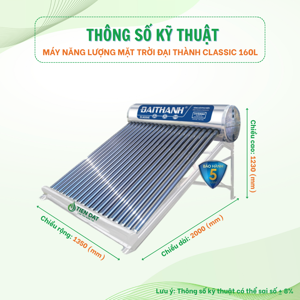 Máy nước nóng năng lượng mặt trời Đại Thành F58 Máy nước nóng năng lượng mặt trời Đại Thành F58