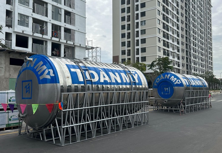 Bồn nước inox công nghiệp Toàn Mỹ Bồn nước inox công nghiệp Toàn Mỹ