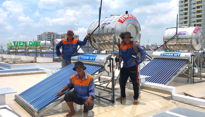 Máy nước nóng năng lượng mặt trời Toàn Mỹ Nano Máy nước nóng năng lượng mặt trời Toàn Mỹ Nano