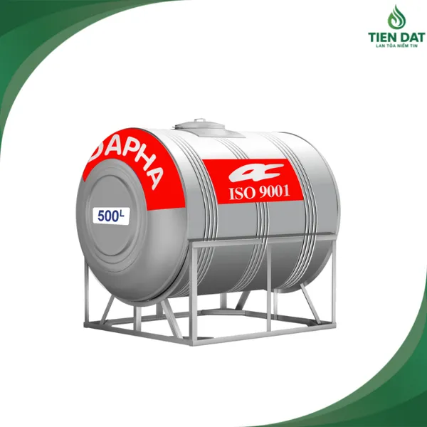 Bồn nước inox Dapha nội địa nằm