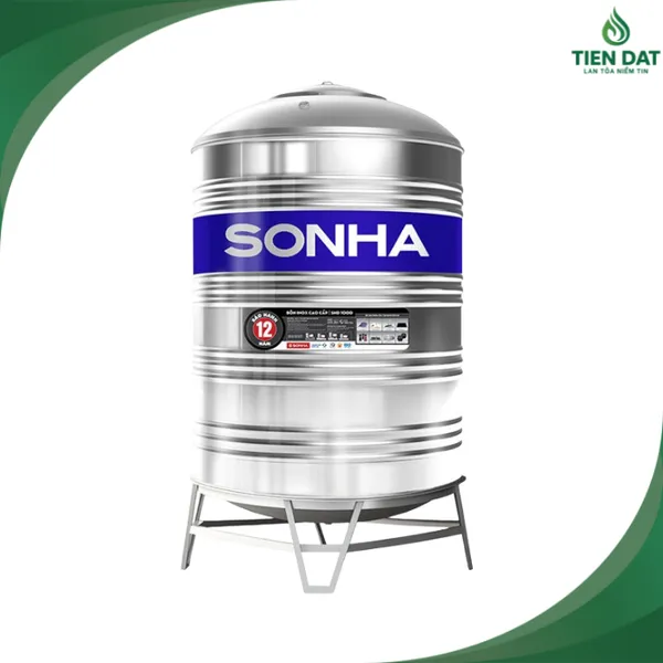 Bồn nước inox Sơn Hà đứng