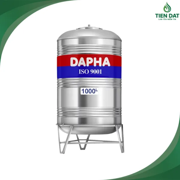 Bồn nước inox Cao Cấp Dapha đứng