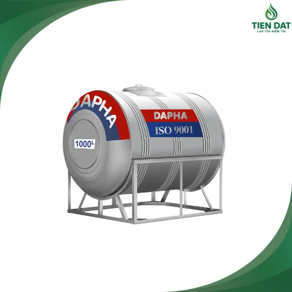 Bồn nước inox cao cấp Dapha nằm